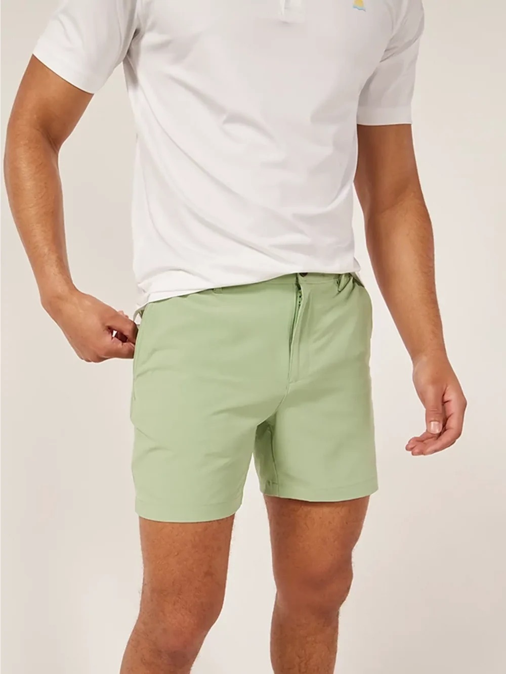 Chubbies Everywear Short Men L 6” inseam Sage Green NWT